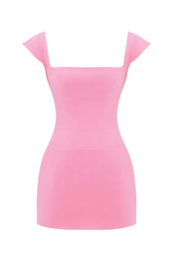 French Pink Corset Mini Dress -Traumhafte Kleider sb9198 01ax