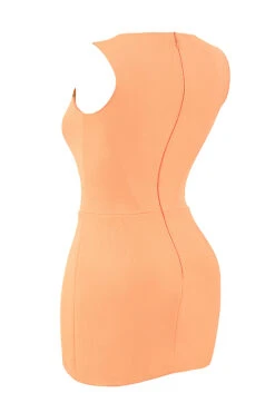 Apricot Corset Mini Dress -Traumhafte Kleider sb9201a 02g