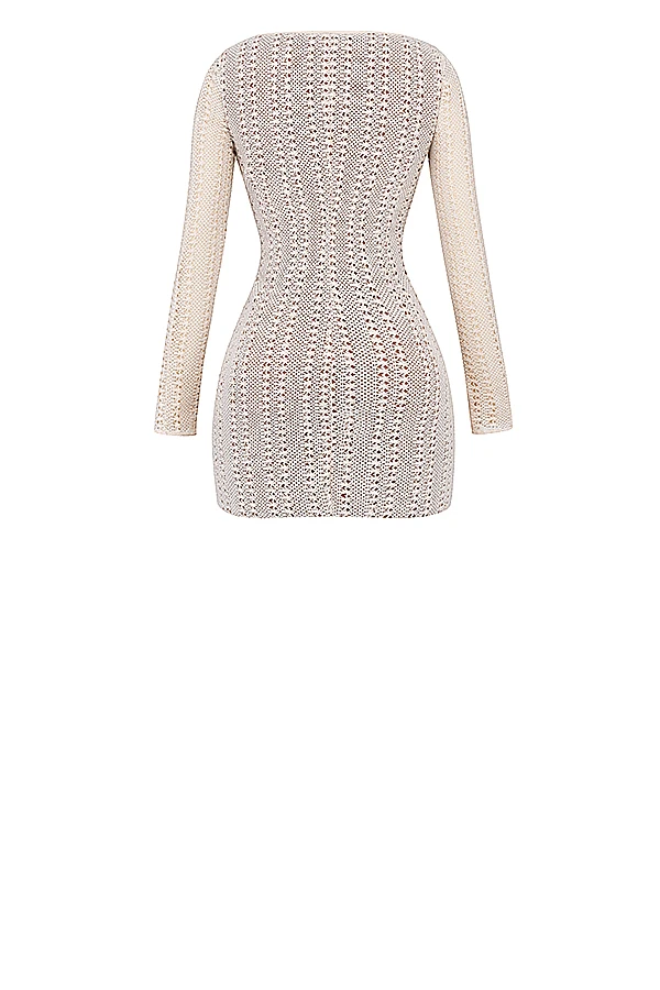 Natural Knit Lace Up Dress 20 Natural Knit Lace Up Dress – Bild 18