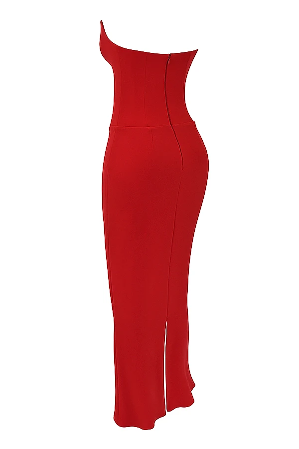 Cherry Strapless Corset Dress 19 Cherry Strapless Corset Dress – Bild 17