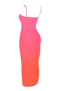 Ombre Flame Maxi Dress -Traumhafte Kleider sb9491 02