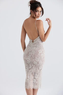 Antique Ivory Lace Midi Dress 24 Antique Ivory Lace Midi Dress -Traumhafte Kleider serelle 10