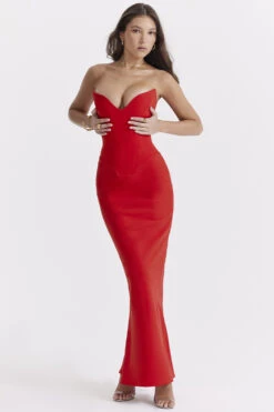 Cherry Strapless Corset Dress 22 Cherry Strapless Corset Dress -Traumhafte Kleider tamara r3