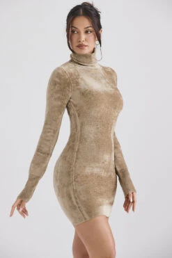 Fawn Chenille Mini Dress -Traumhafte Kleider taya musk 4