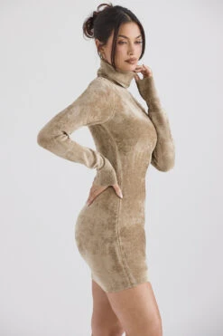 Fawn Chenille Mini Dress -Traumhafte Kleider taya musk 5