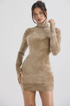 Fawn Chenille Mini Dress -Traumhafte Kleider taya musk 6