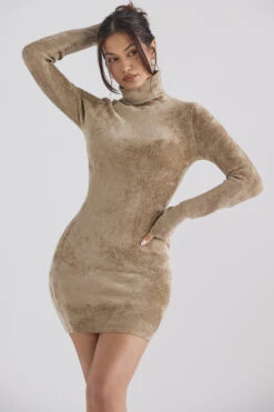 Fawn Chenille Mini Dress -Traumhafte Kleider taya musk 8